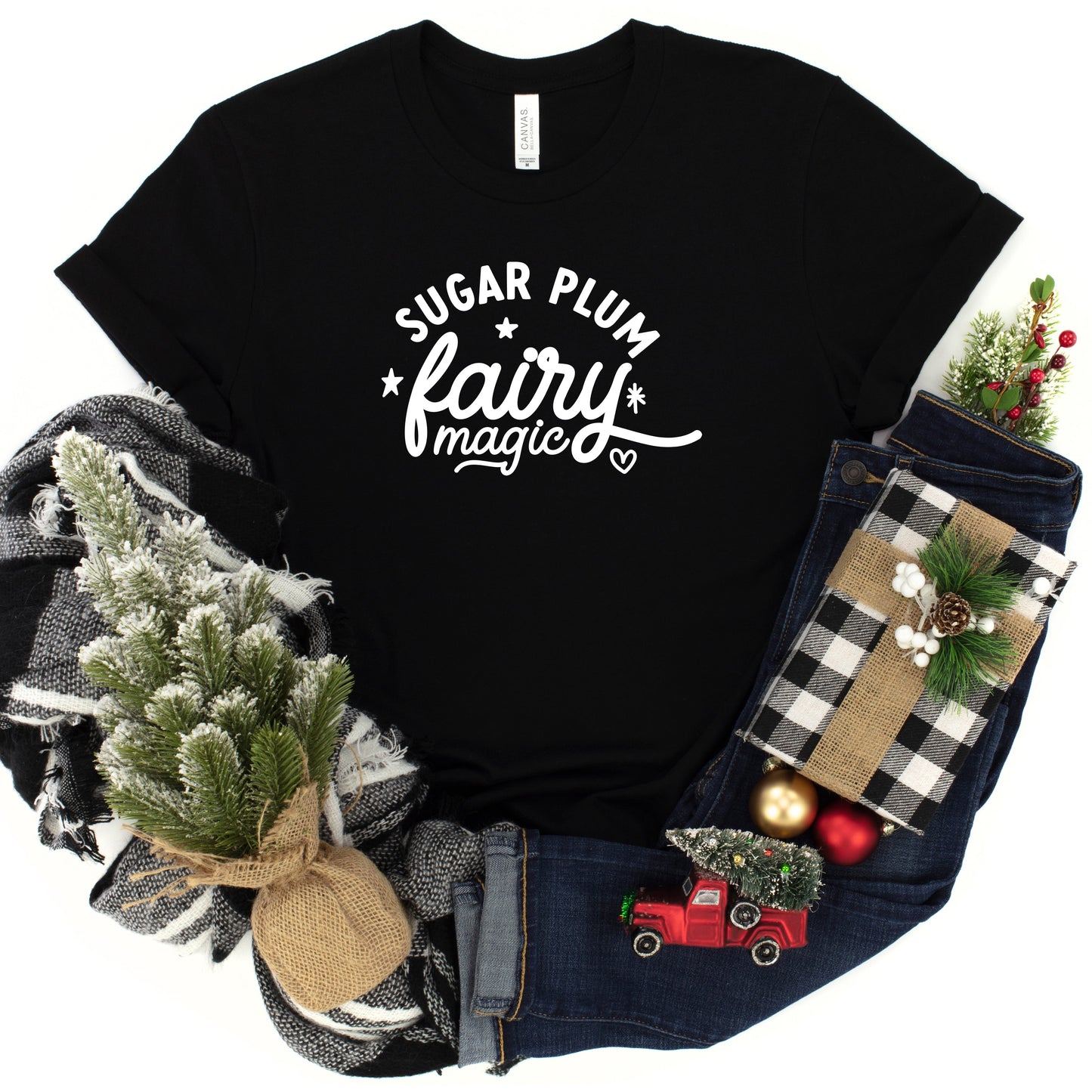 Sugar Plum Fairy Magic | Youth Short Sleeve Crew Neck