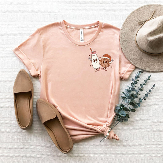 Tis The Season Cookies | Front & Back Short Sleeve Graphic Tee