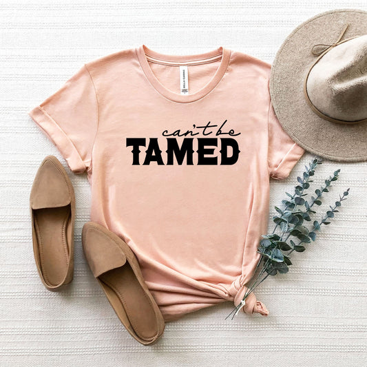 Can't Be Tamed | Short Sleeve Crew Neck