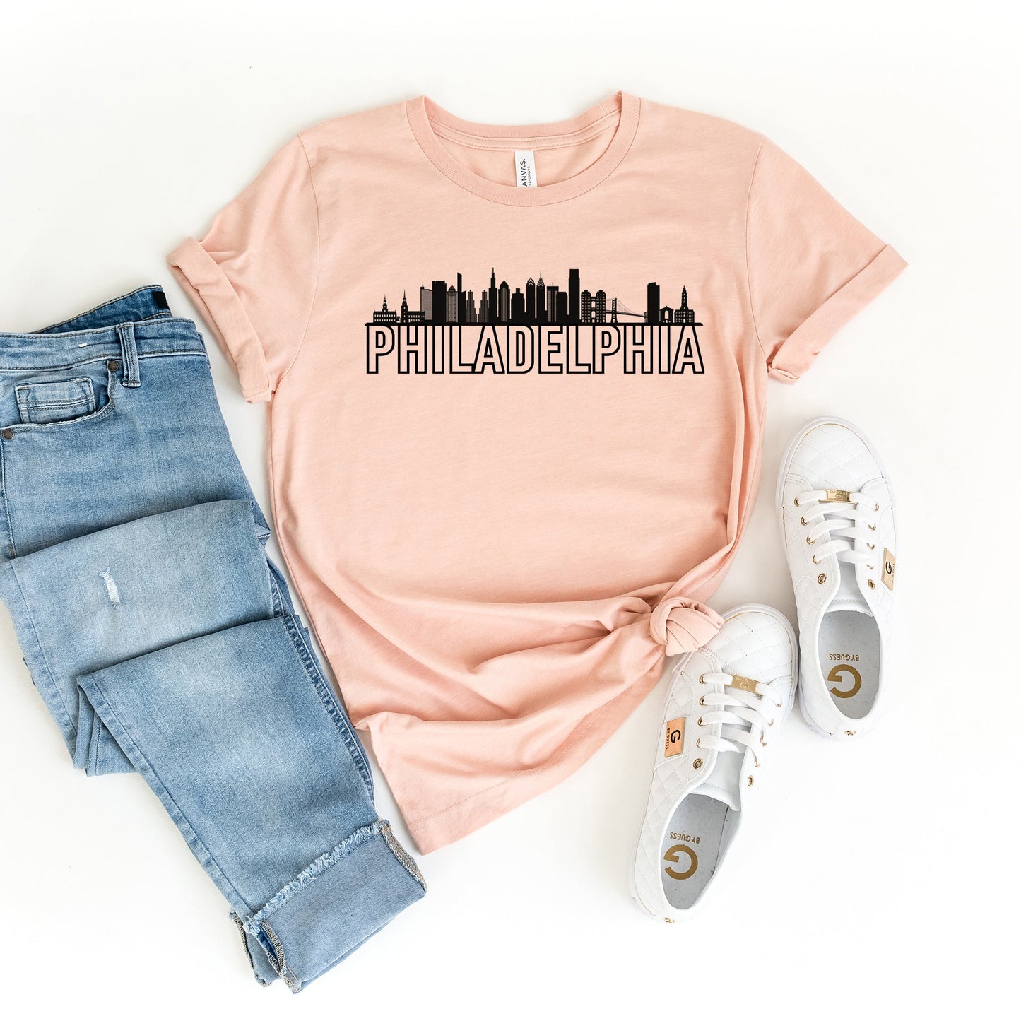 Philadelphia Buildings | Short Sleeve Crew Neck