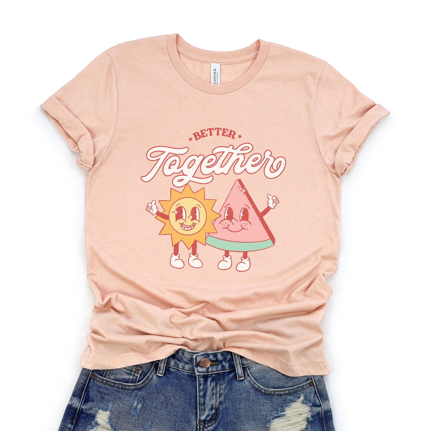 Better Together Sun and Watermelon | Short Sleeve Graphic Tee