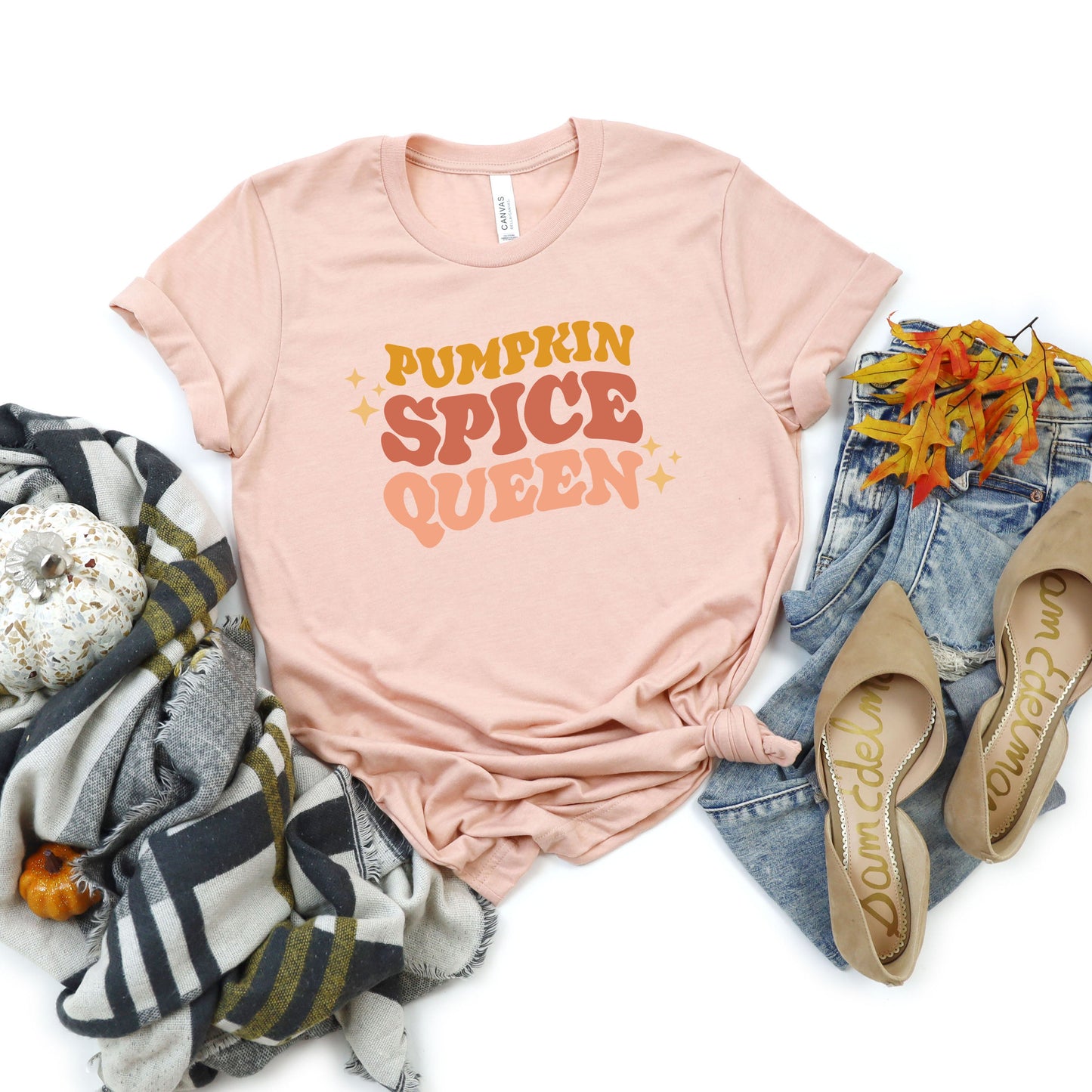Pumpkin Spice Queen | Short Sleeve Graphic Tee