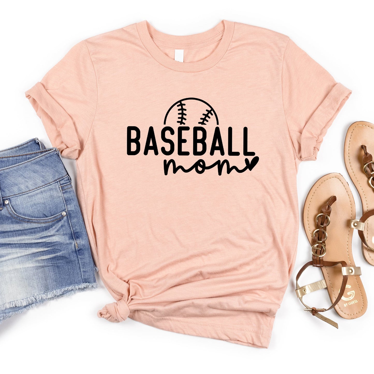 Baseball Mom Ball | Short Sleeve Graphic Tee
