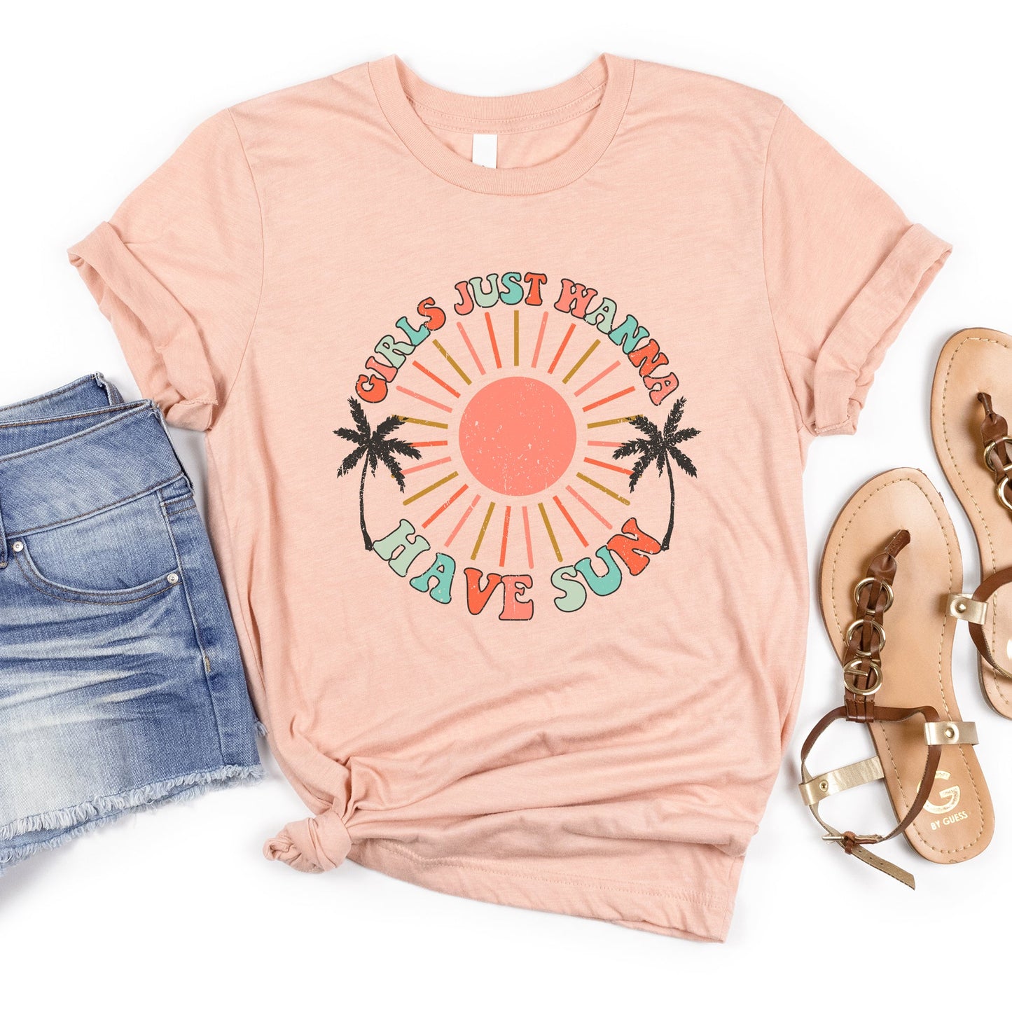 Boho Girls Have Sun | Short Sleeve Graphic Tee