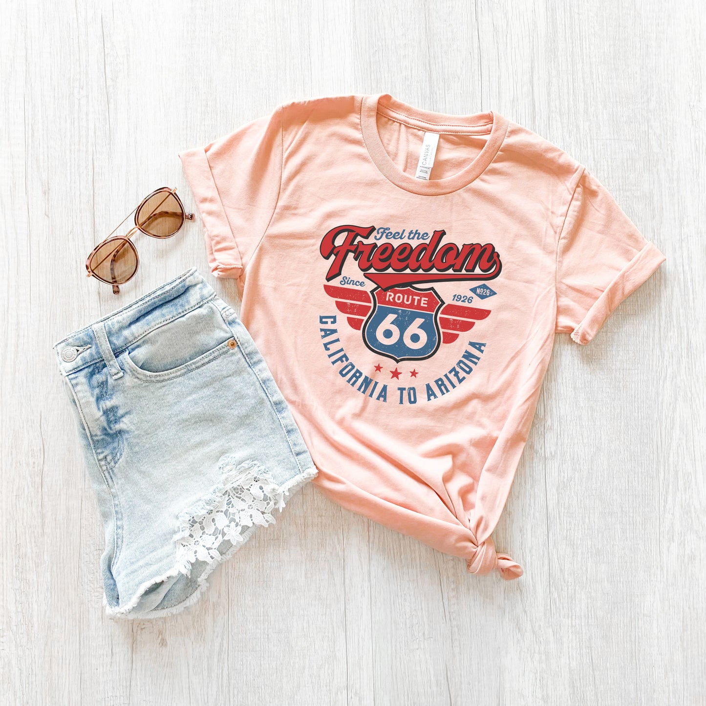 California to Arizona | Short Sleeve Graphic Tee