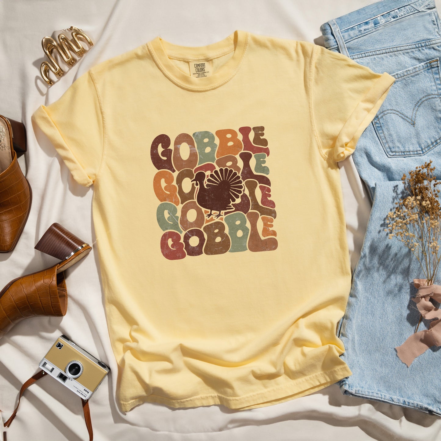 Gobble Turkey | Garment Dyed Tee