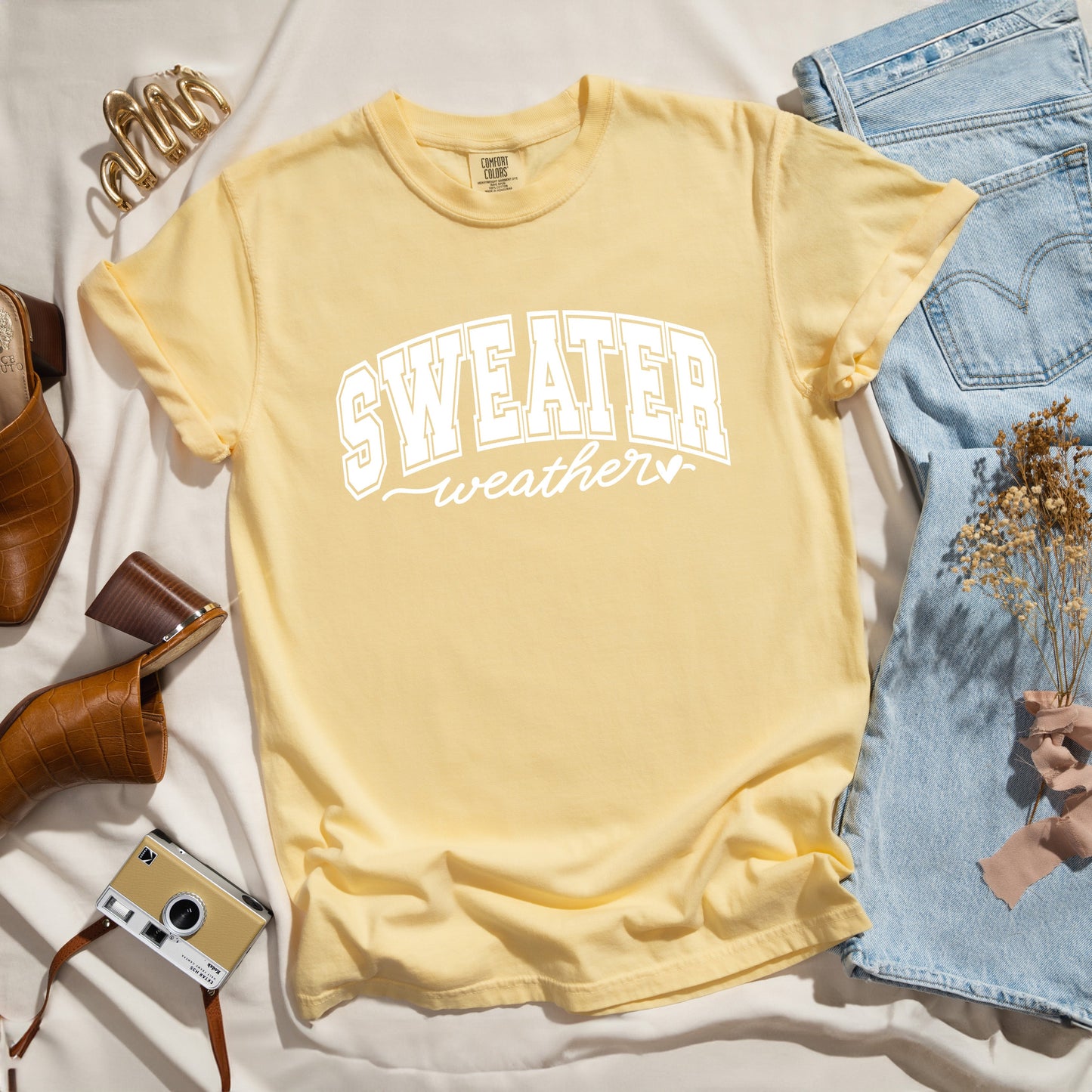 Sweater Weather Bold | Garment Dyed Tee