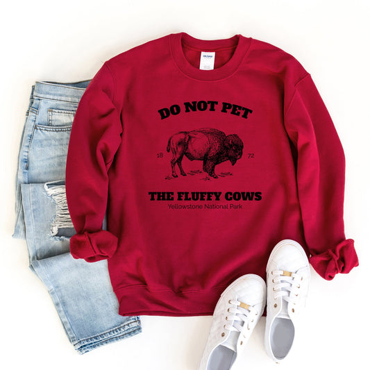 Y Fluffy Cows | Sweatshirt