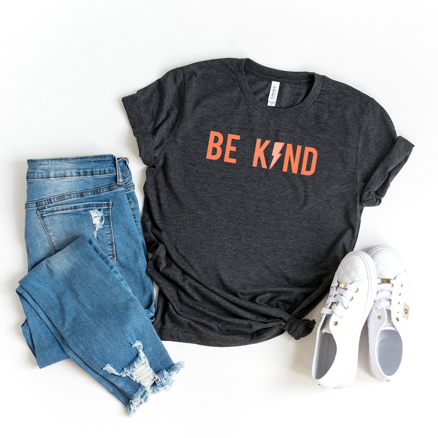 Be Kind Lightning Bolt | Short Sleeve Graphic Tee