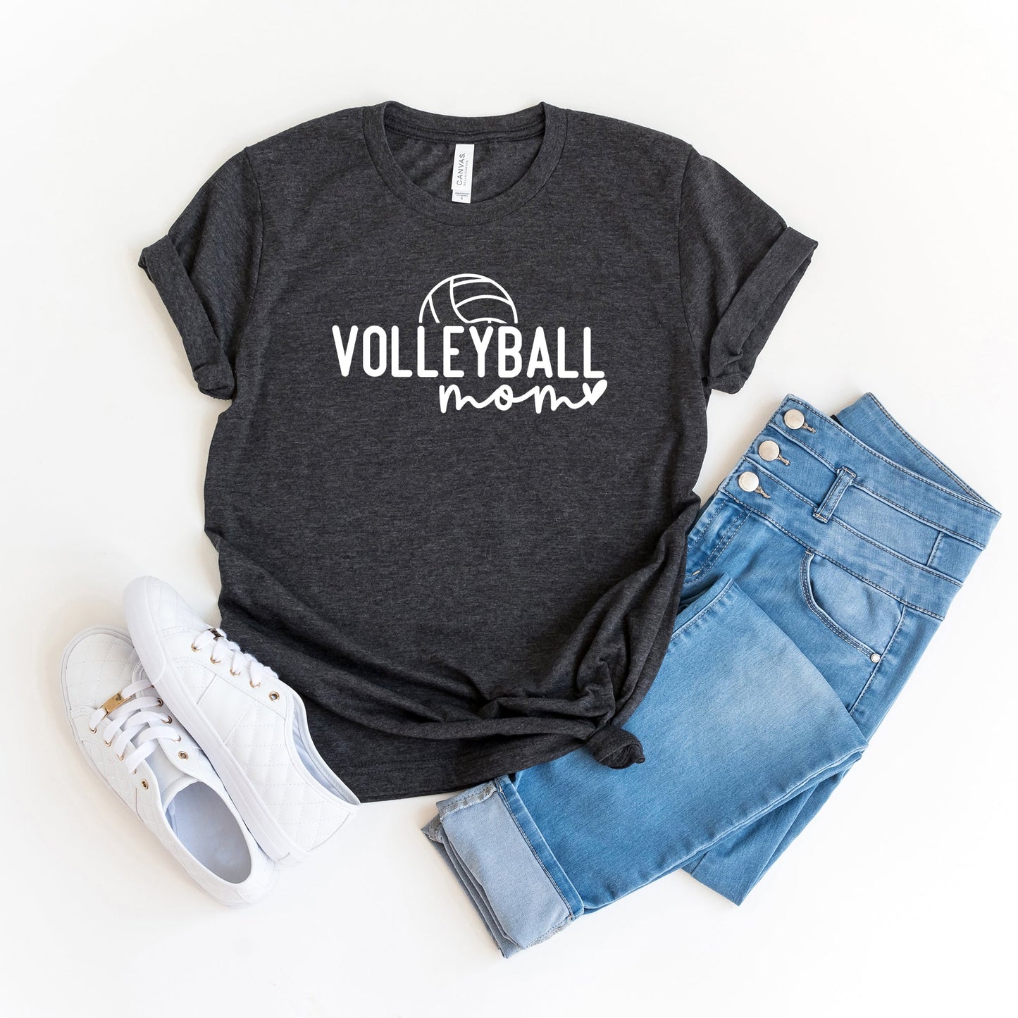 Volleyball Mom Ball | Short Sleeve Graphic Tee