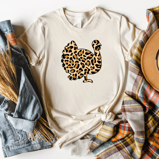 Leopard Turkey | Short Sleeve Graphic Tee