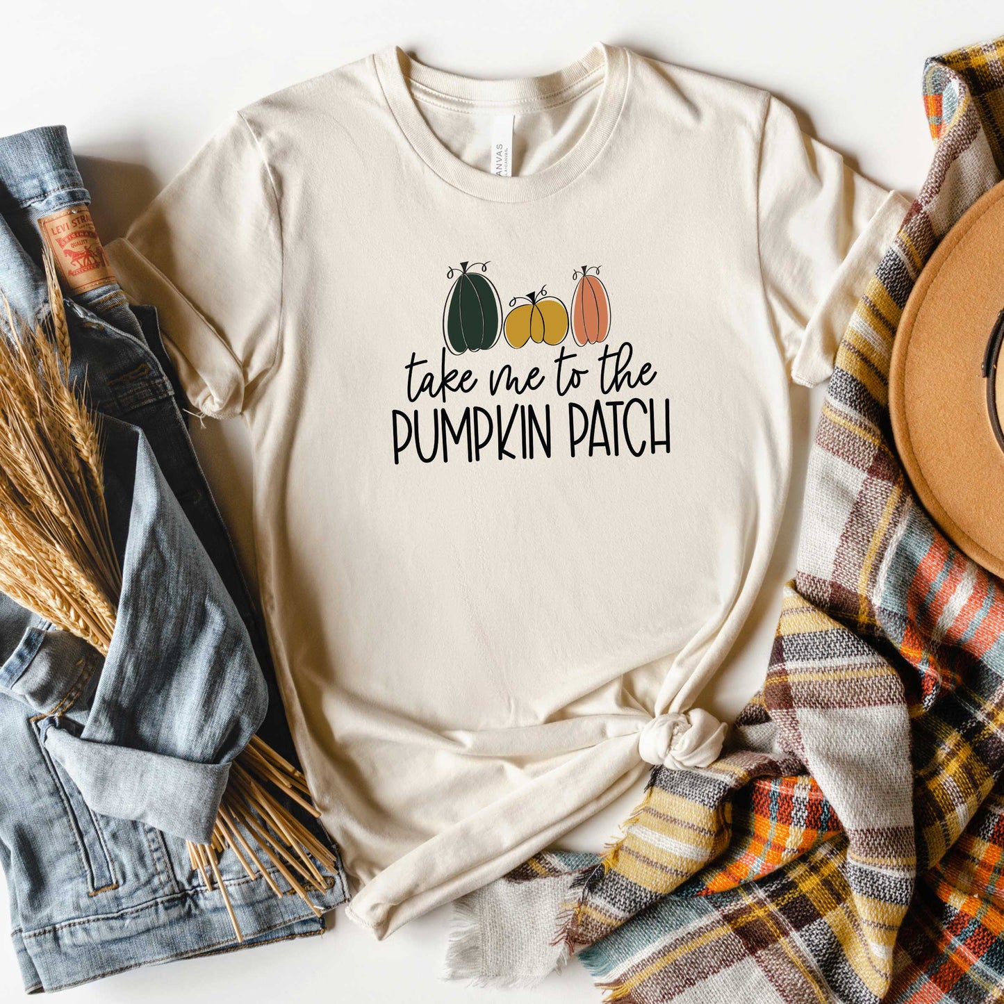 Take Me To The Pumpkin Patch | Short Sleeve Graphic Tee