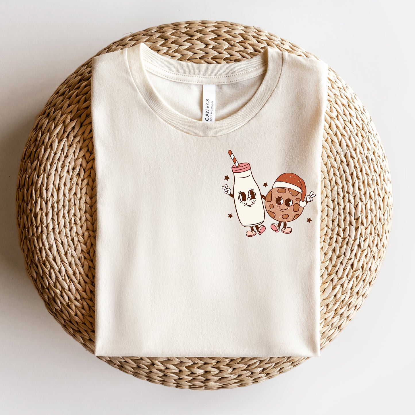 Tis The Season Cookies | Front & Back Short Sleeve Graphic Tee