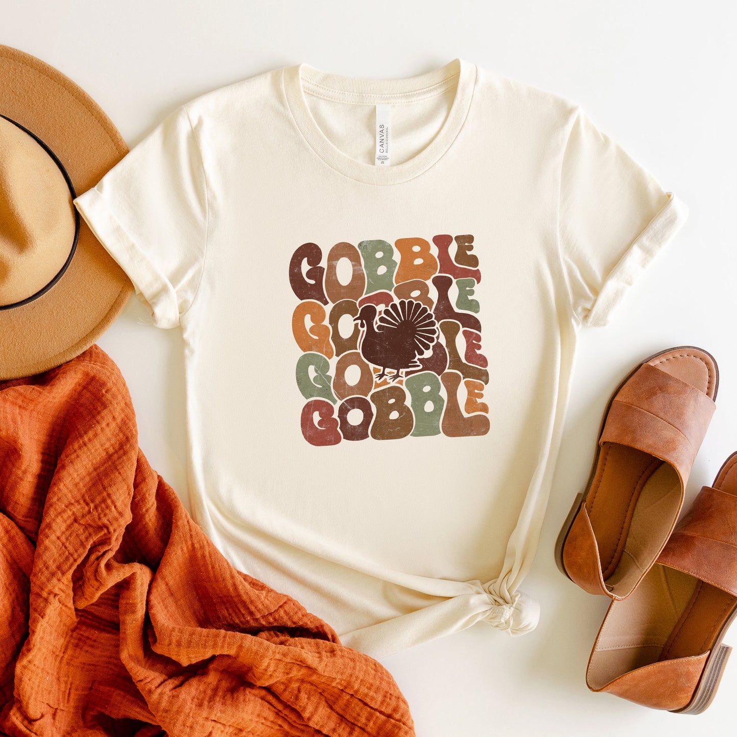 Gobble Turkey | Short Sleeve Crew Neck