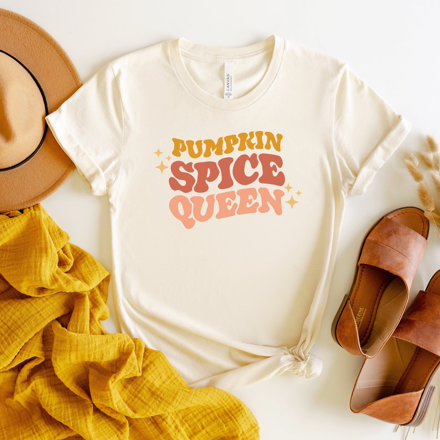Pumpkin Spice Queen | Short Sleeve Graphic Tee