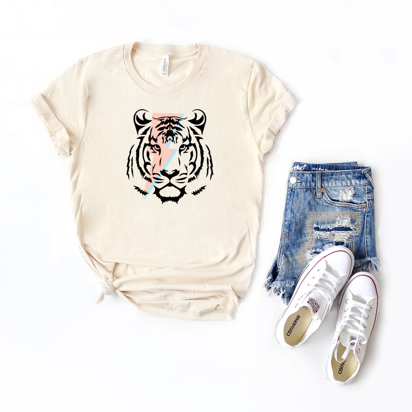 Lightning Tiger | Short Sleeve Graphic Tee