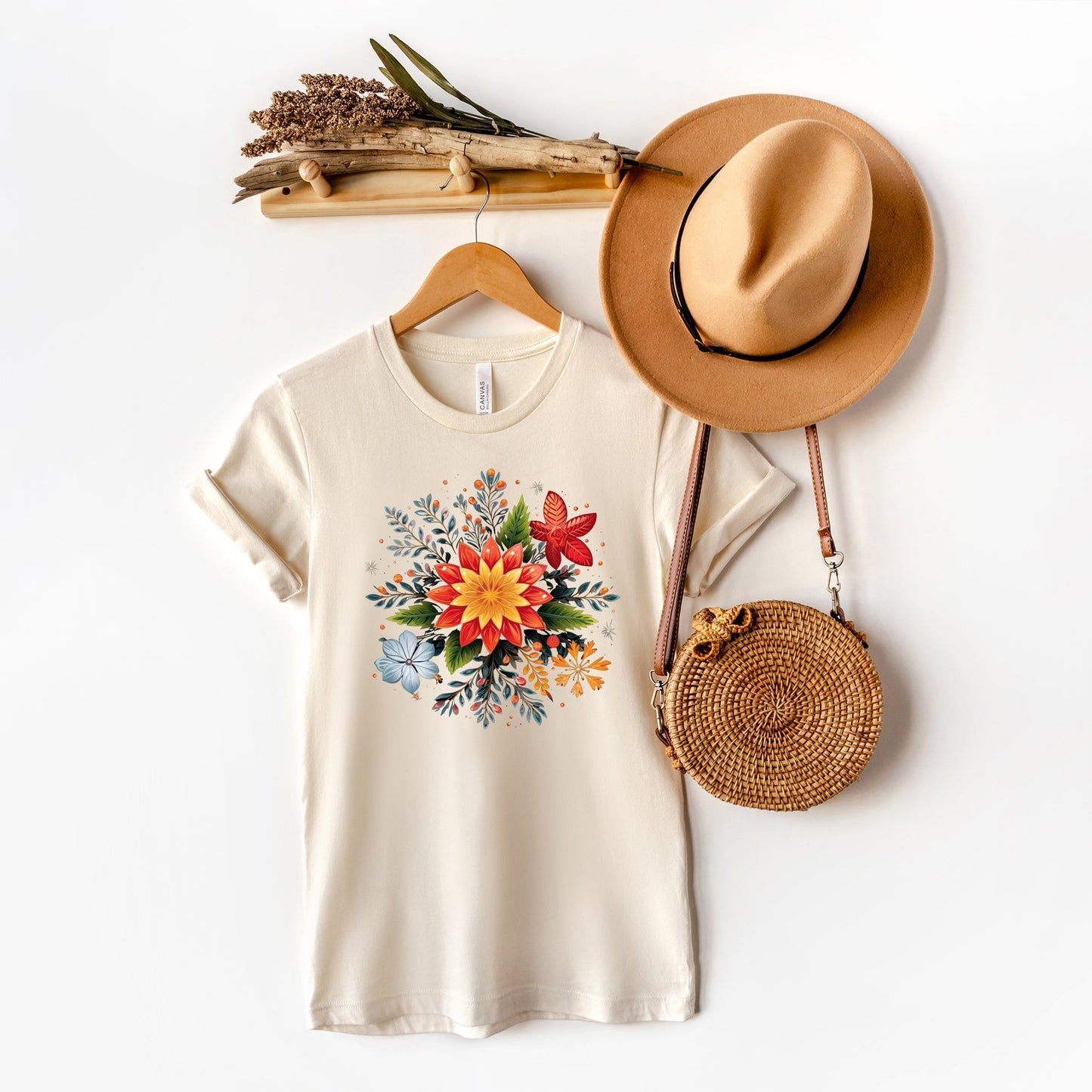 Winter Plants | Short Sleeve Crew Neck