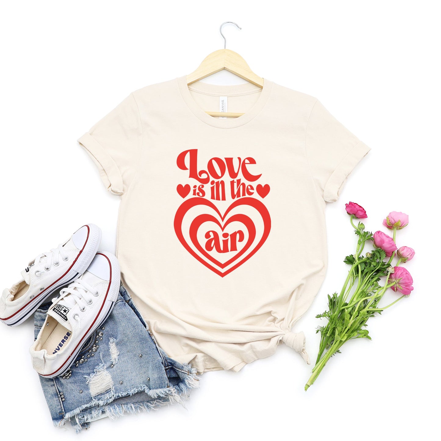 Love Is In The Air | Short Sleeve Graphic Tee