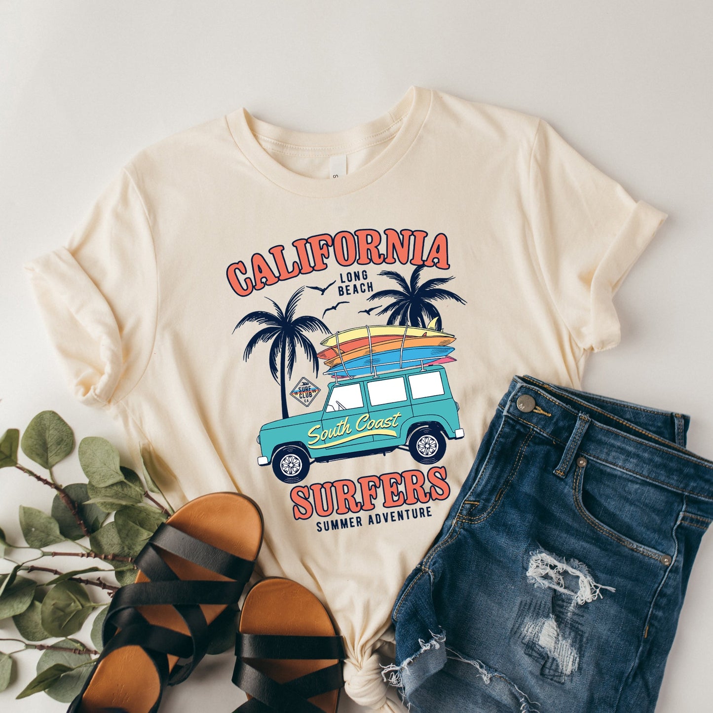 California Surfers | Short Sleeve Graphic Tee