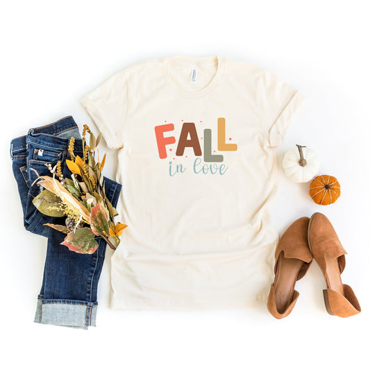 Fall Is Love | Short Sleeve Crew Neck