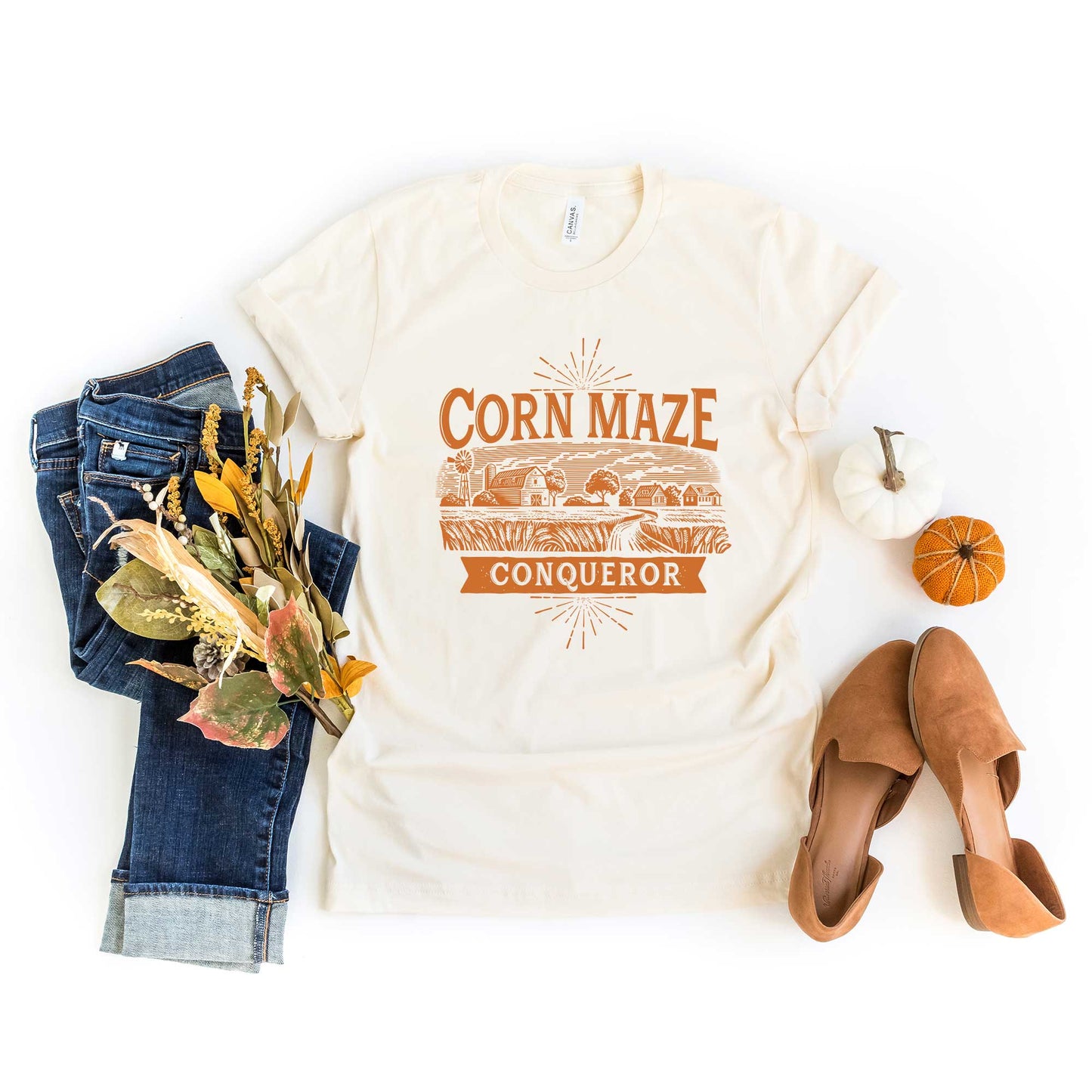 Corn Maze Conqueror | Short Sleeve Crew Neck