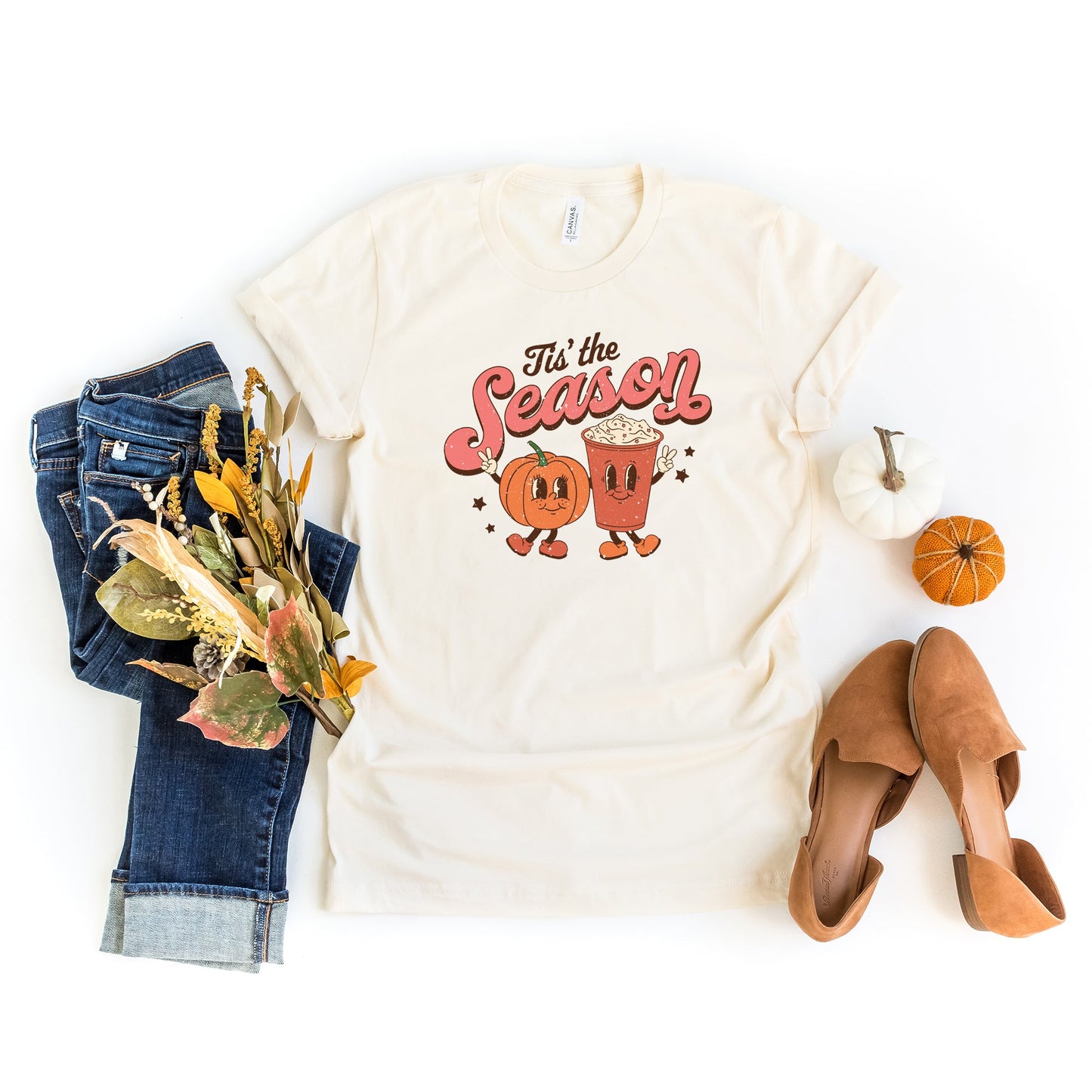 Tis The Season Pumpkin | Short Sleeve Graphic Tee