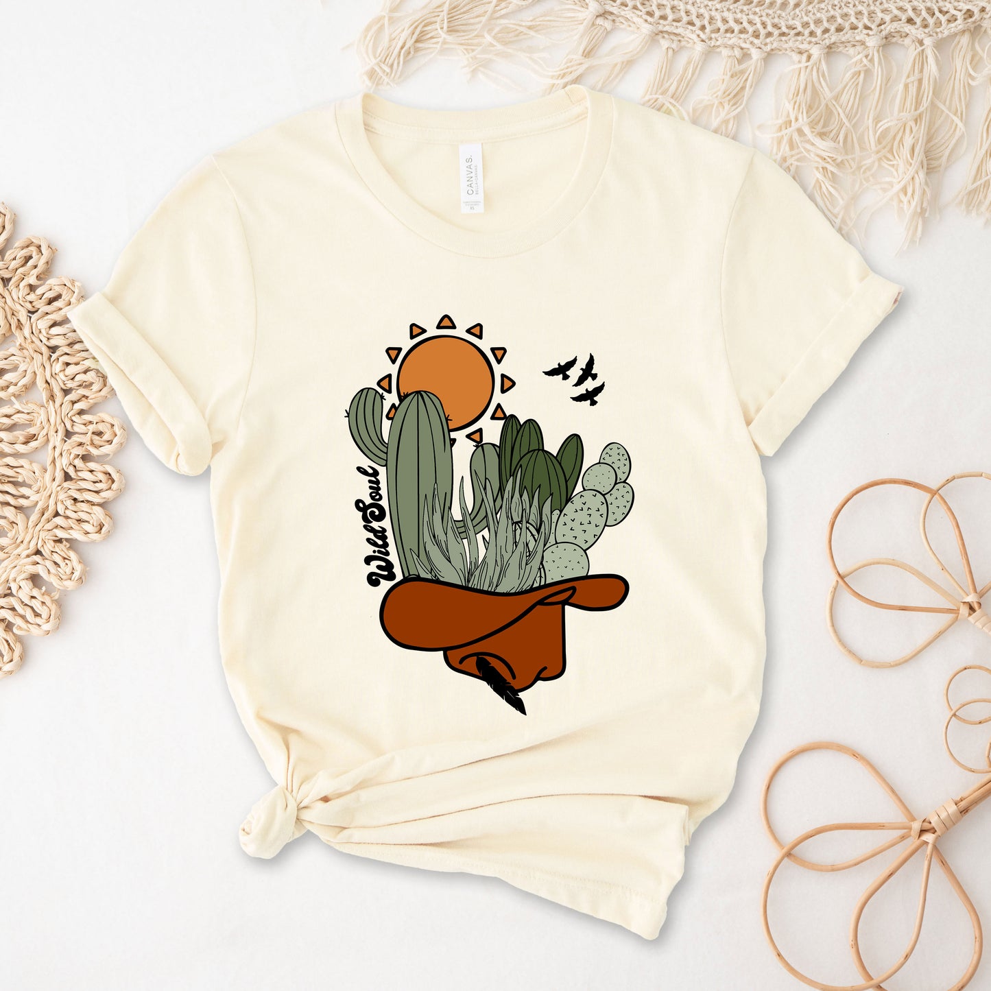 Boho Wild Soul | Short Sleeve Graphic Tee