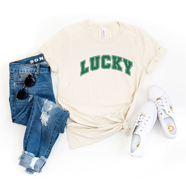 Lucky Varsity | Short Sleeve Graphic Tee