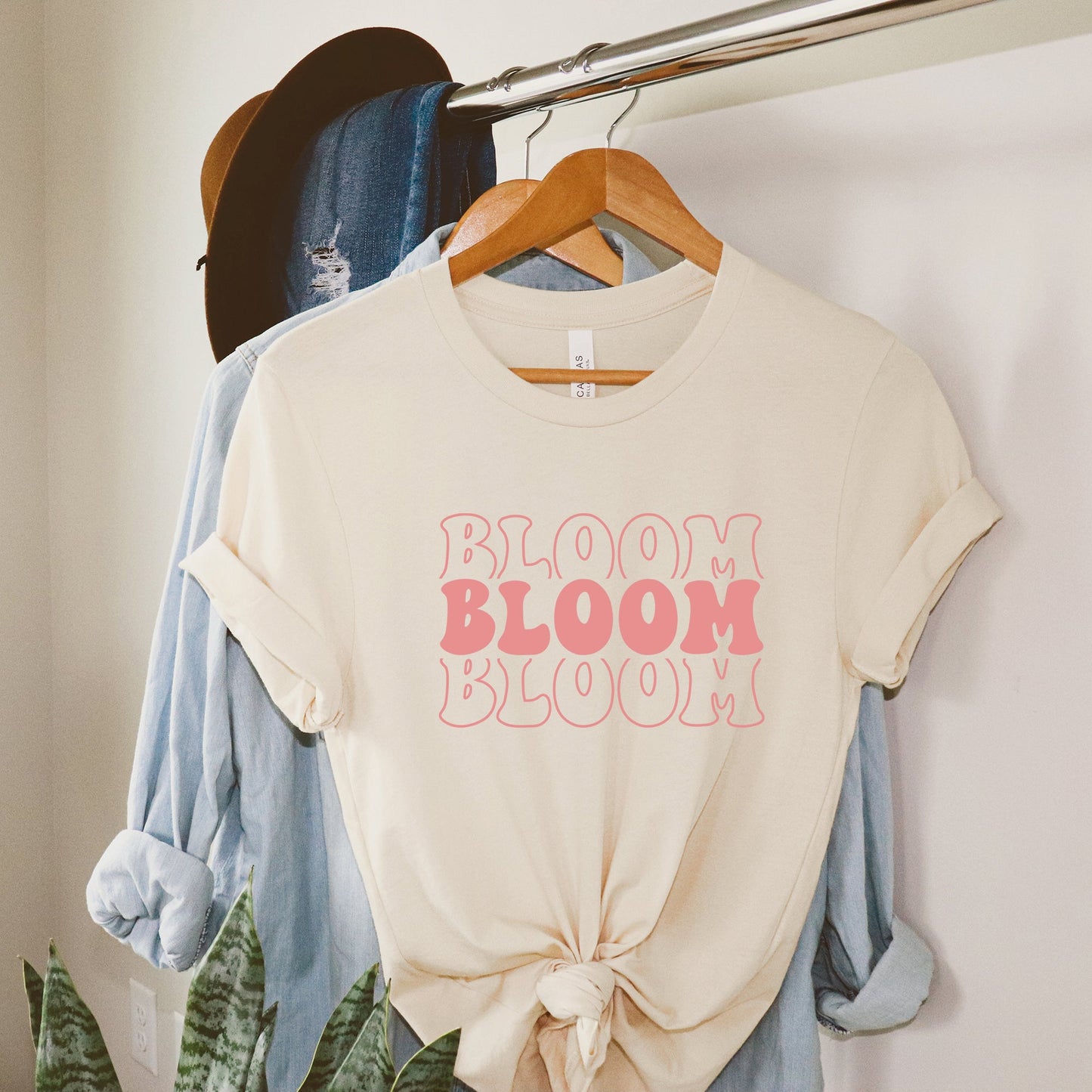 Bloom Stacked Colorful | Short Sleeve Graphic Tee