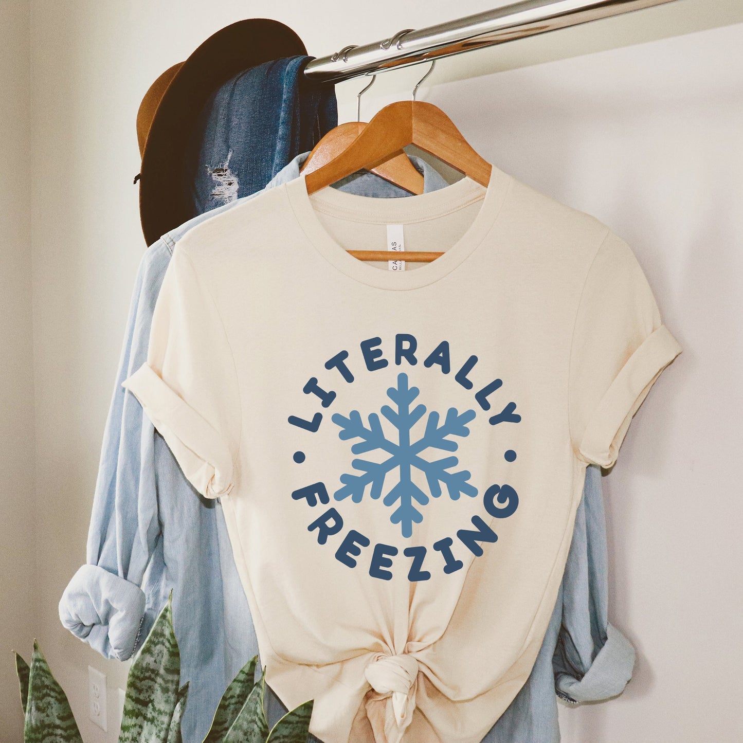 Literally Freezing | Short Sleeve Graphic Tee