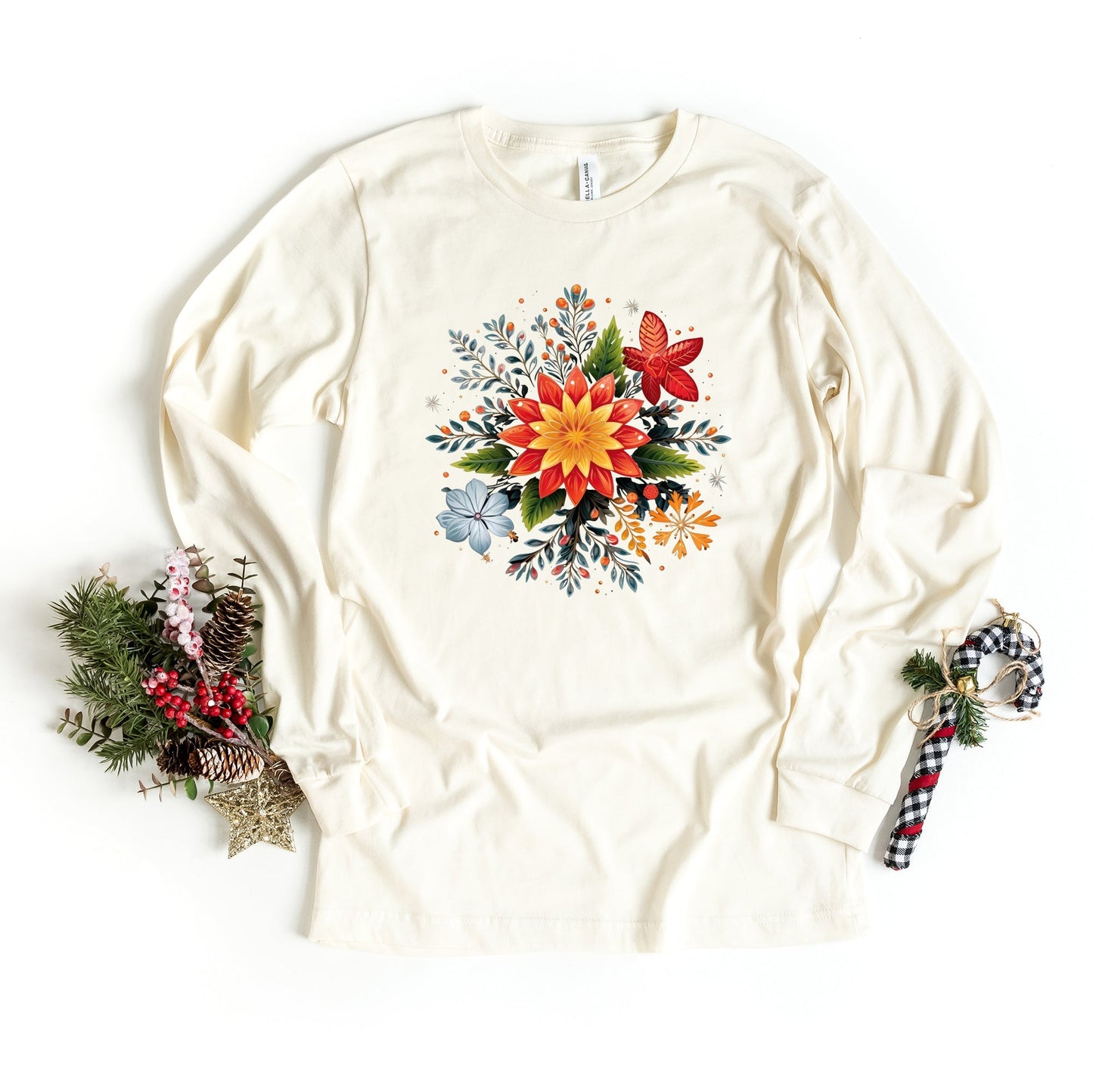 Winter Plants | Long Sleeve Crew Neck