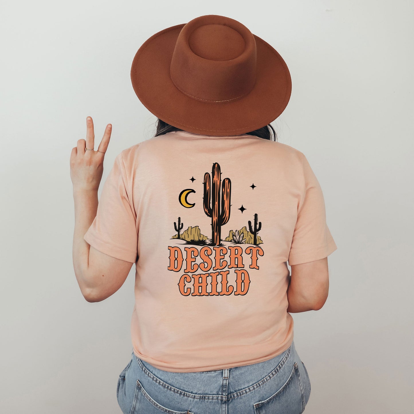 Desert Child | Front & Back Short Sleeve Graphic Tee