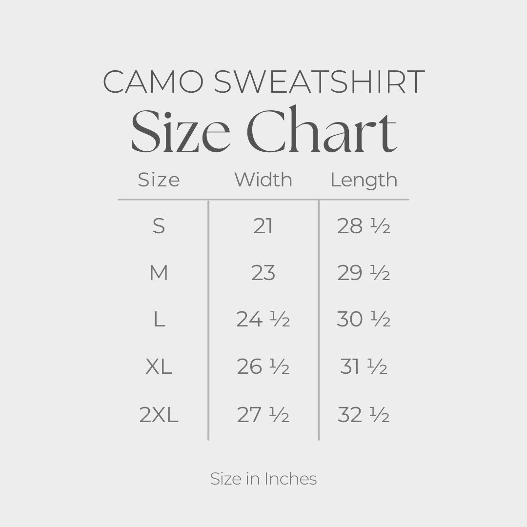 Embroidered Dibs On The Cowboy - Women's Camo Sweatshirt