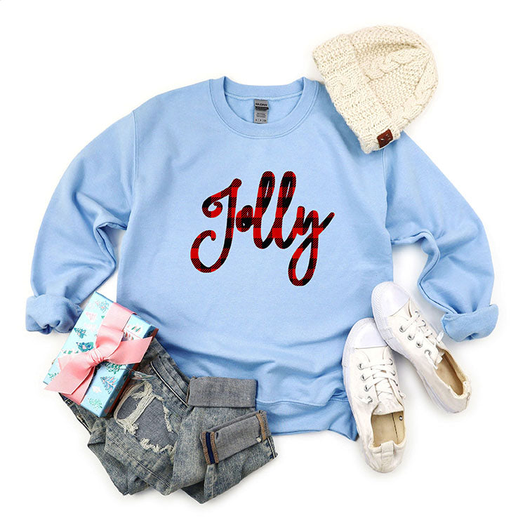 Jolly Plaid | Sweatshirt