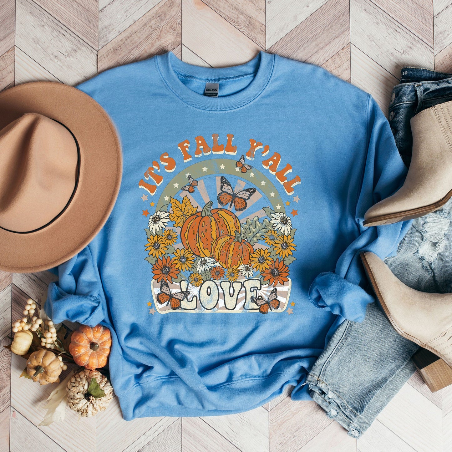 It's Fall Y'all Love | Sweatshirt