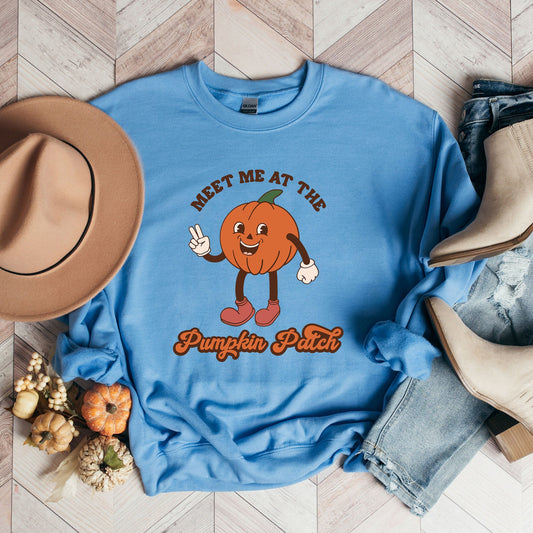 Meet Me At The Pumpkin Patch Pumpkin | Sweatshirt