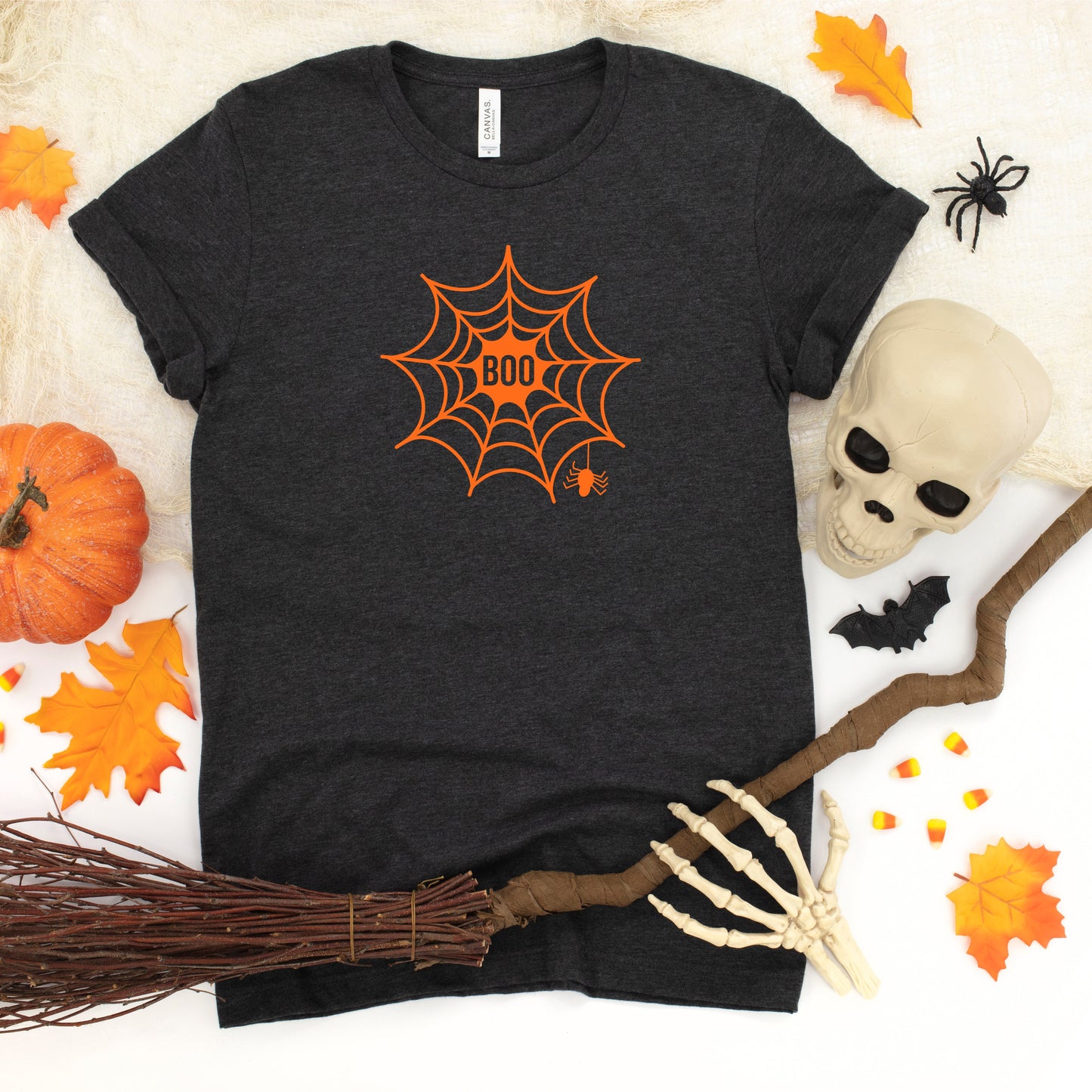 Boo Web | Youth Short Sleeve Crew Neck