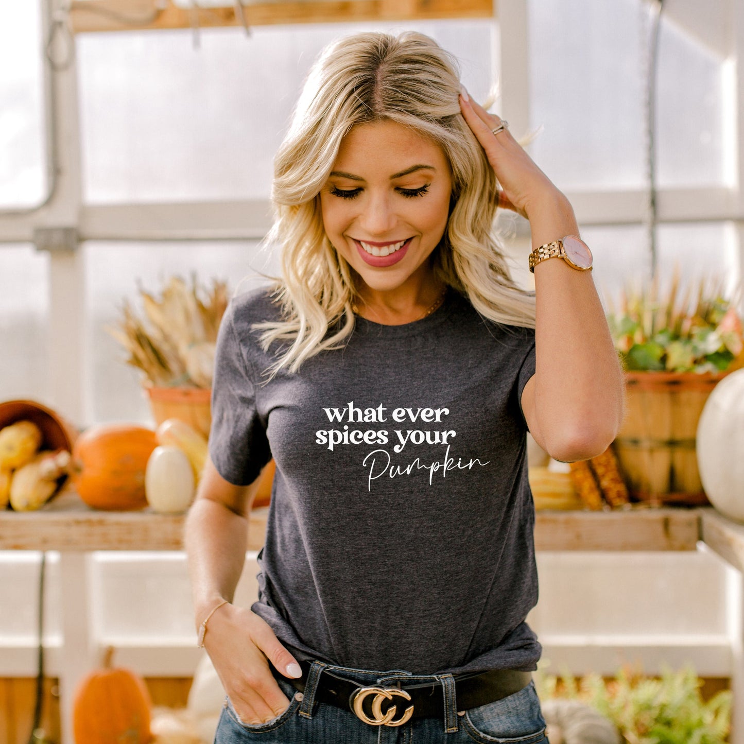 Whatever Spices Your Pumpkin | Short Sleeve Graphic Tee