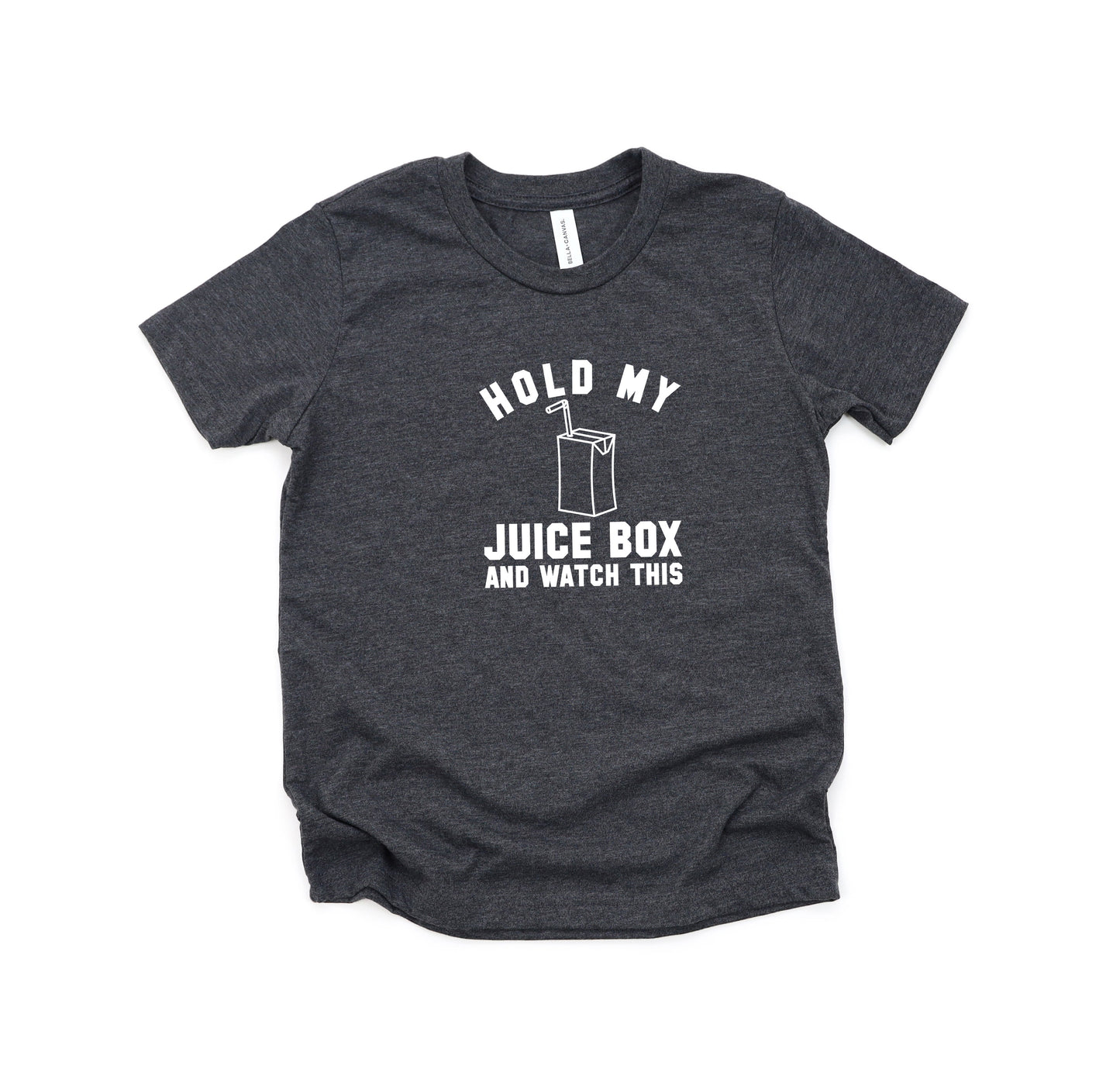 Hold My Juice Box | Youth Short Sleeve Crew Neck