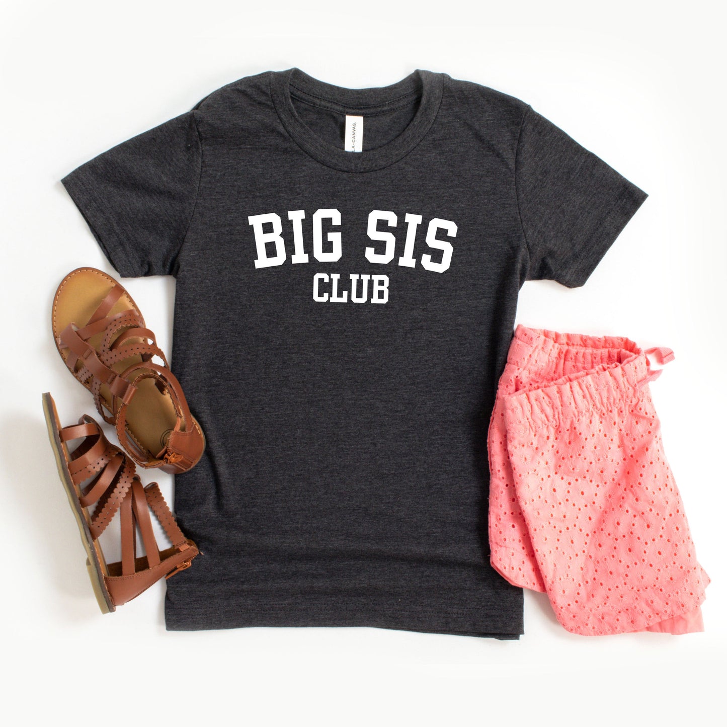 Big Sis Club | Youth Short Sleeve Crew Neck