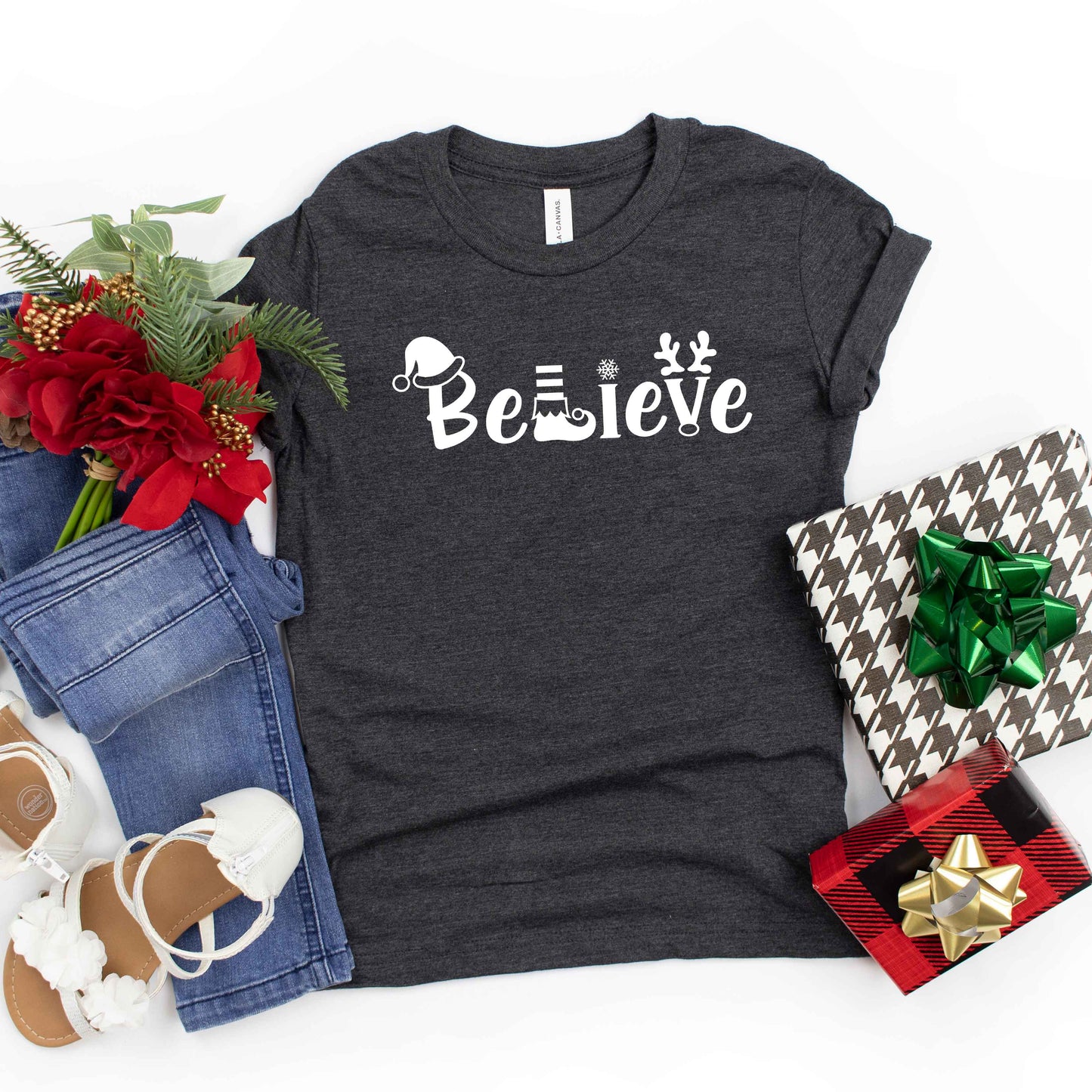 Believe Christmas | Youth Short Sleeve Crew Neck