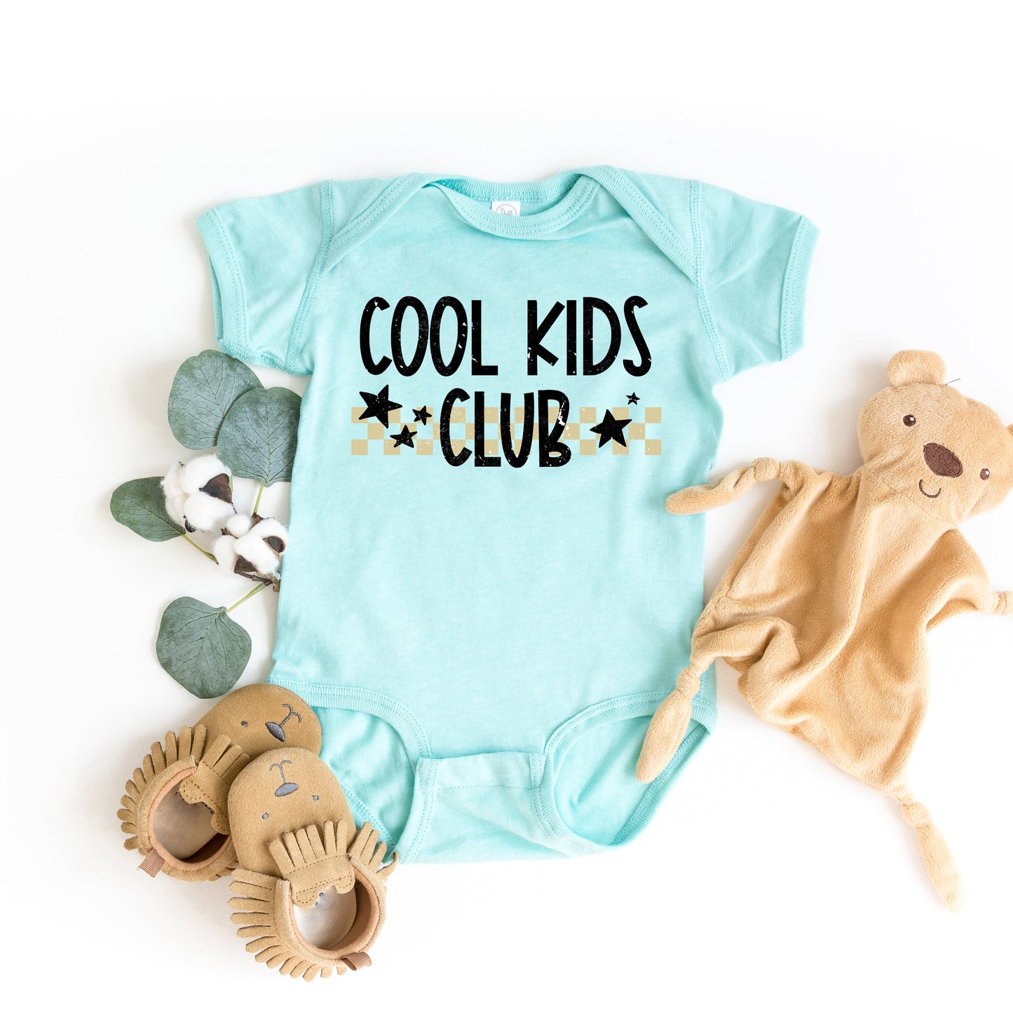 Cool Kids Club | Baby Graphic Short Sleeve Bodysuit