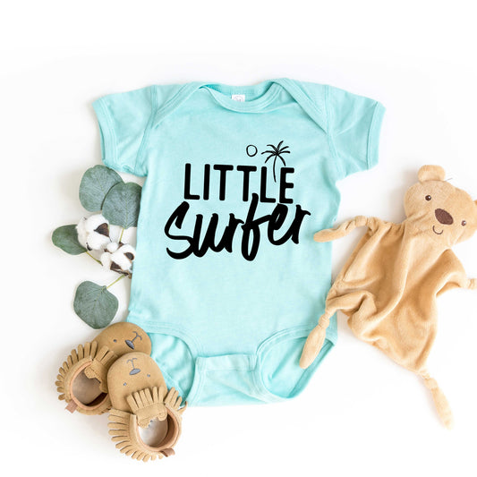 Little Surfer | Baby Graphic Short Sleeve Bodysuit