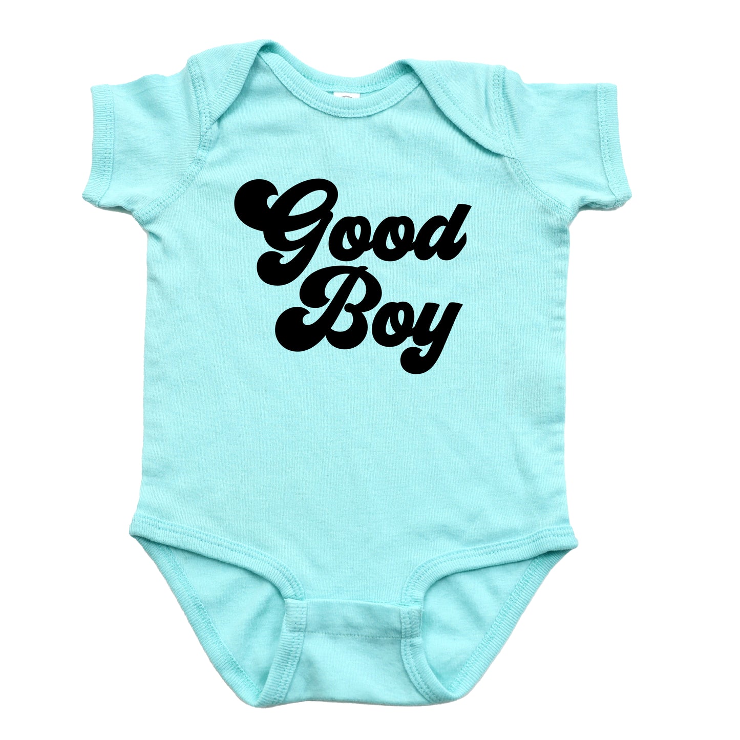 Good Boy Retro | Baby Graphic Short Sleeve Bodysuit