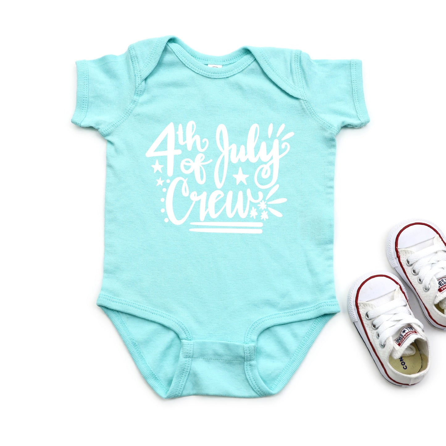 4th Of July Crew | Baby Graphic Short Sleeve Bodysuit