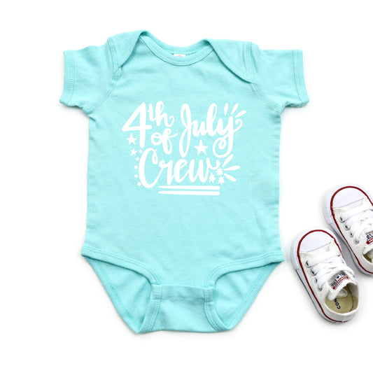 4th Of July Crew | Baby Graphic Short Sleeve Bodysuit