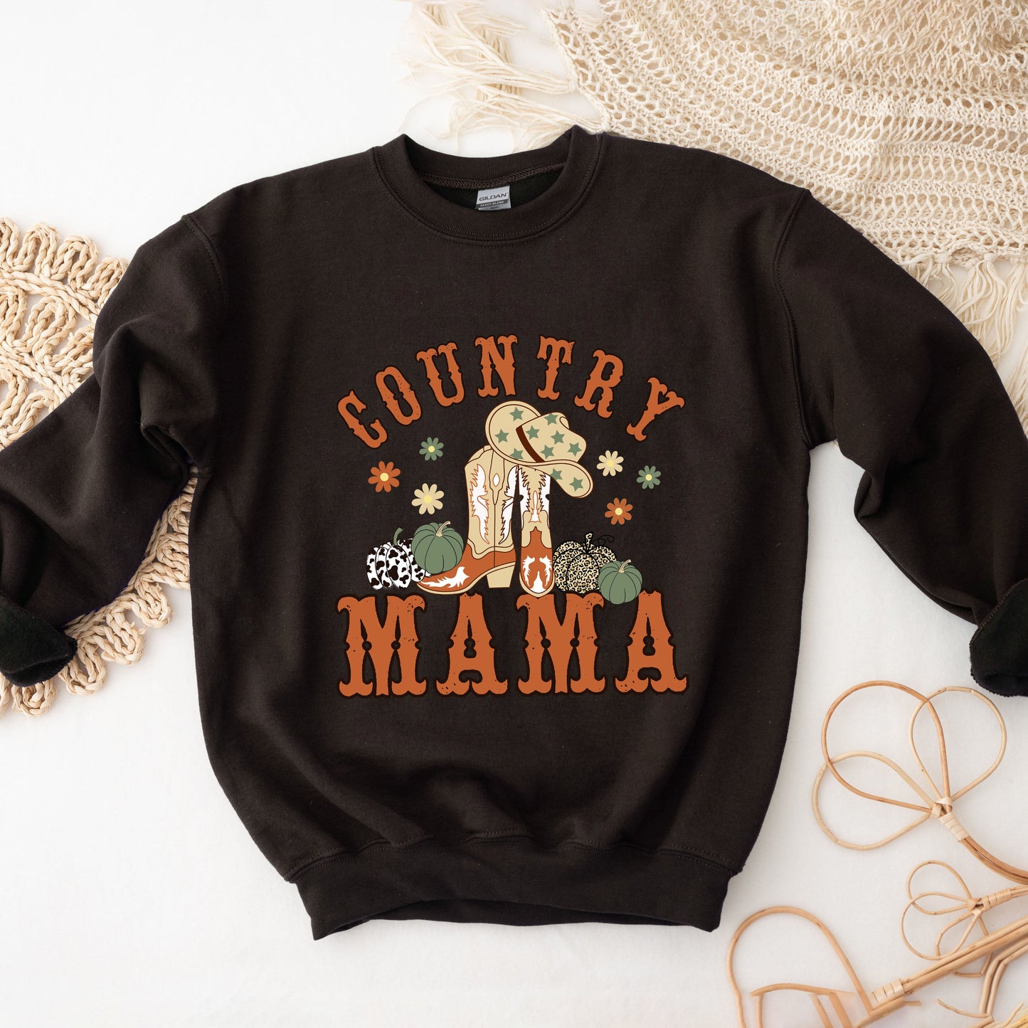 Country Mama Boots | Sweatshirt