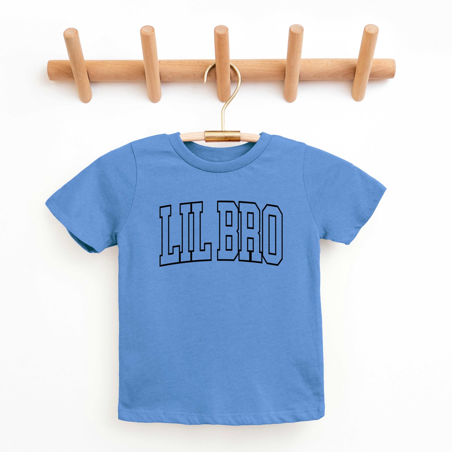 Lil Bro Varsity Outline | Youth Graphic Short Sleeve Tee