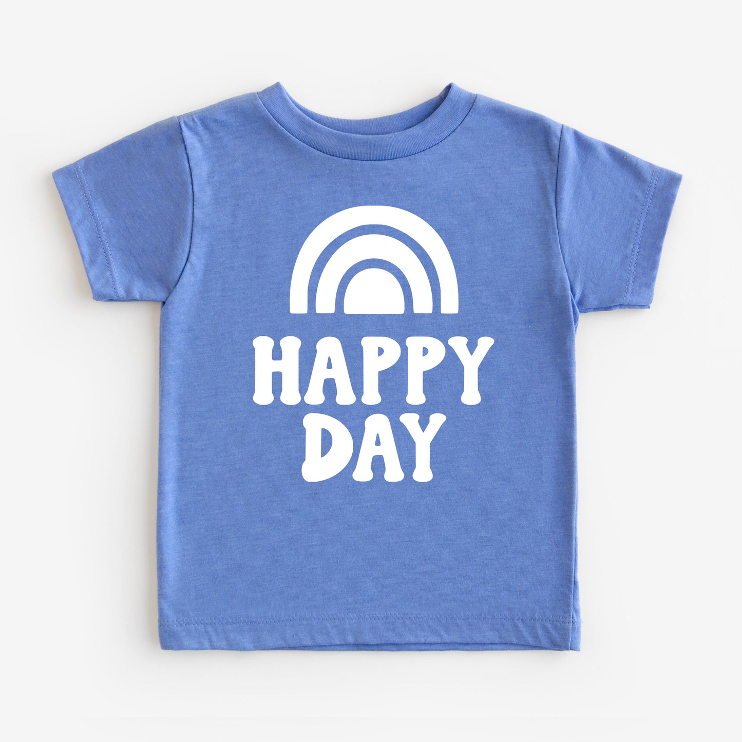 Happy Day Rainbow | Youth Short Sleeve Crew Neck
