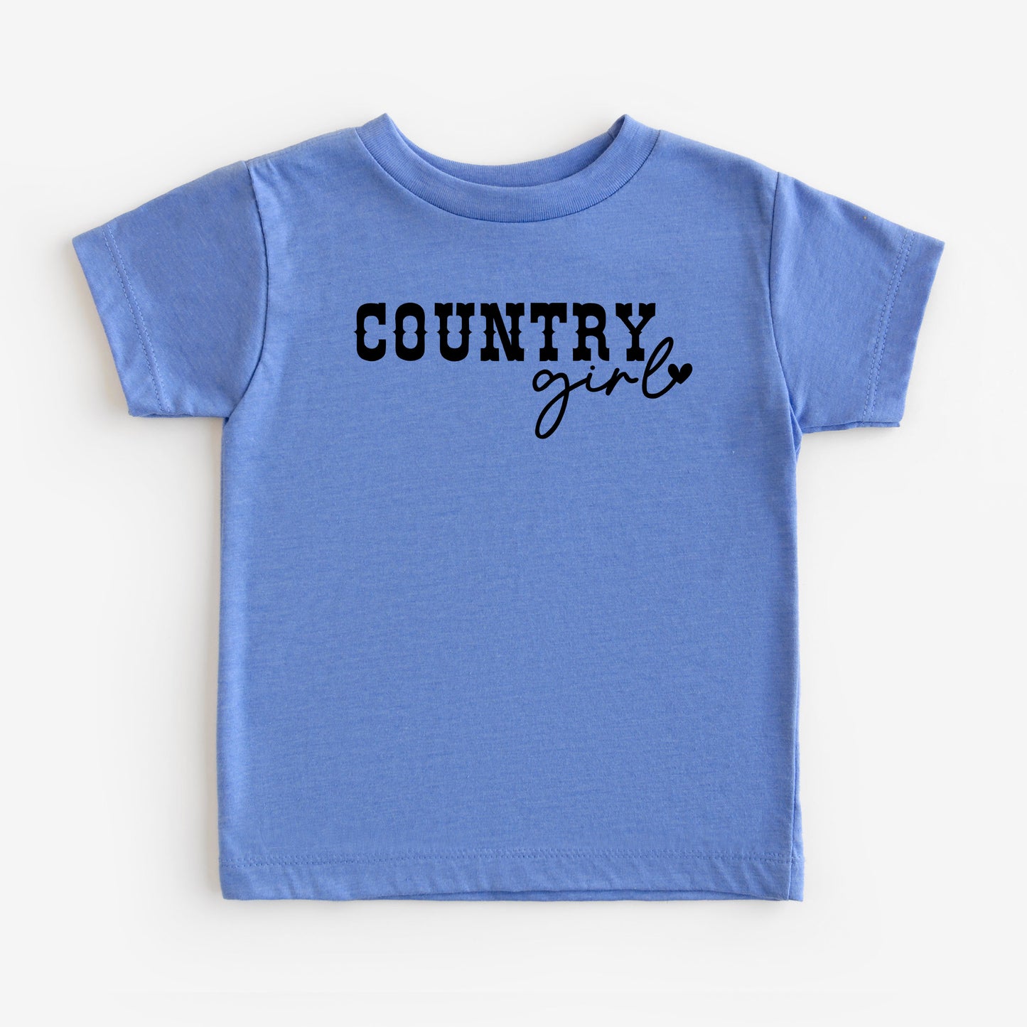 Country Girl Heart | Youth Short Sleeve Crew Neck